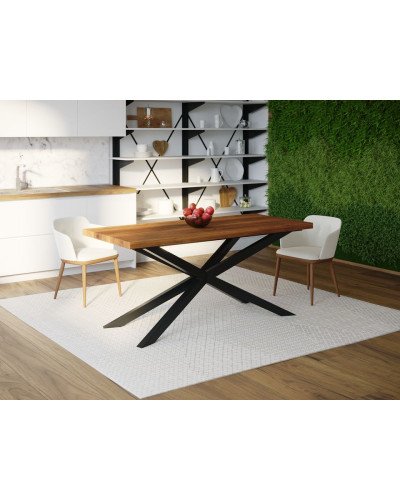 Обідній стіл Лофт (Нерозкладний стіл) Scandi Wood Iowa (SW037 )